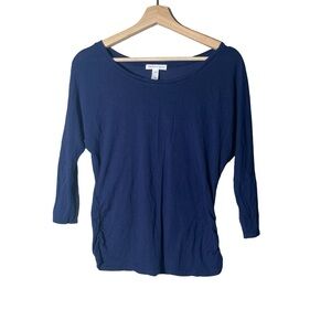 Ambiance Apparel Women's 3/4 Sleeve -Shirt‎ 100% Rayon Size Medium